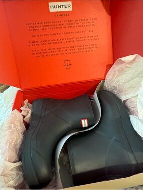 HUNTER Original Play Boot Short 
Size 10